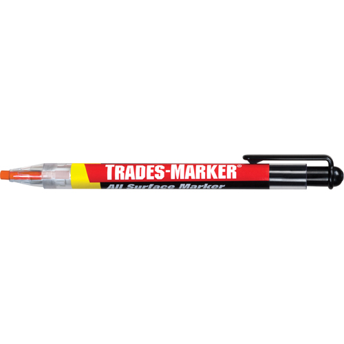 Trades Marker&reg; All Purpose Marker, Orange Ontario Safety Products