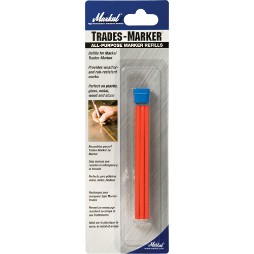 Trades Marker&reg; All Purpose Marker, Red Ontario Safety Products
