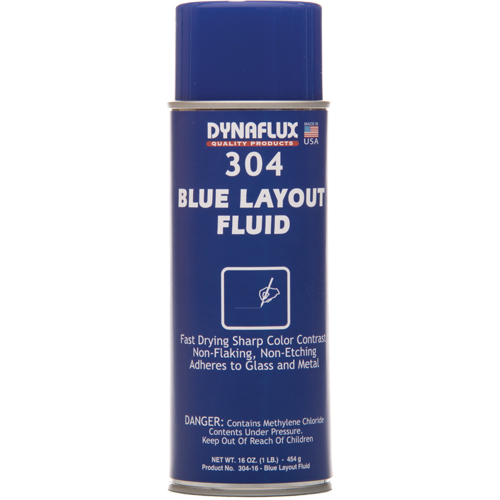 Fluide de traçage, Bleu, A&eacute;rosol Ontario Safety Products