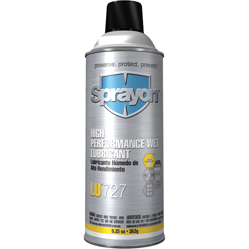 Lubrifiant humide haute performance LU727, Canette a&eacute;rosol Ontario Safety Products