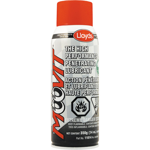 Moovit High Performance Lubricant, Aerosol Can, 350 g Ontario Safety Products