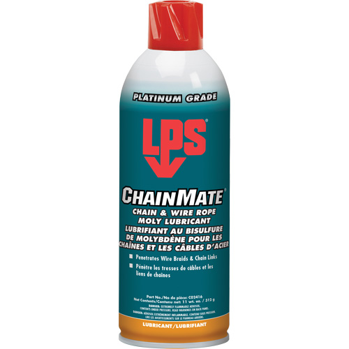 Chainmate&reg; Chain & Wire Rope Lubricant, Aerosol Can Ontario Safety Products