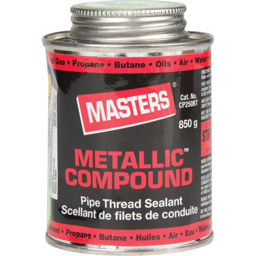 Metallic Compound, Brush-Top Can, 250 ml, 0° C - 287° C (32° F - 550° F) Ontario Safety Products