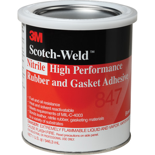 Rubber & Gasket Sealant, Can, Brown Ontario Safety Products