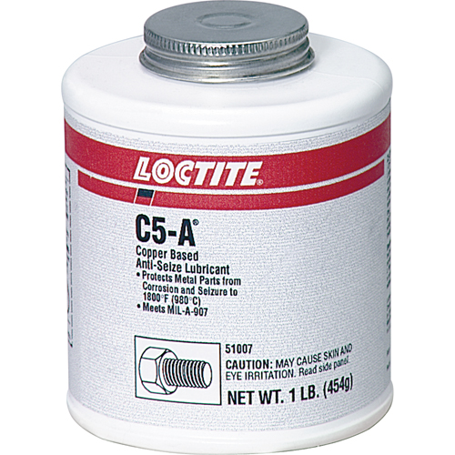 C5-A Copper Based Anti-Seize, 543 g., Brush Top Can, 1800°F (982°C) Max Temp. Ontario Safety Products
