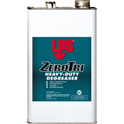 D&eacute;graissant gros travaux ZeroTri, Gallon Ontario Safety Products