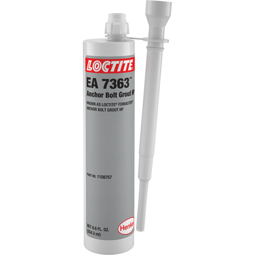 EA 7363 Fixmaster&reg; Anchor Bolt Grout HP, Cartridge Ontario Safety Products