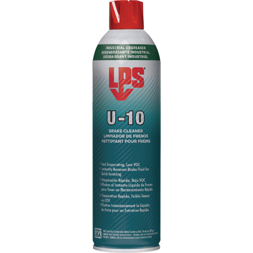 Nettoyant pour freins U-10, Canette a&eacute;rosol Ontario Safety Products
