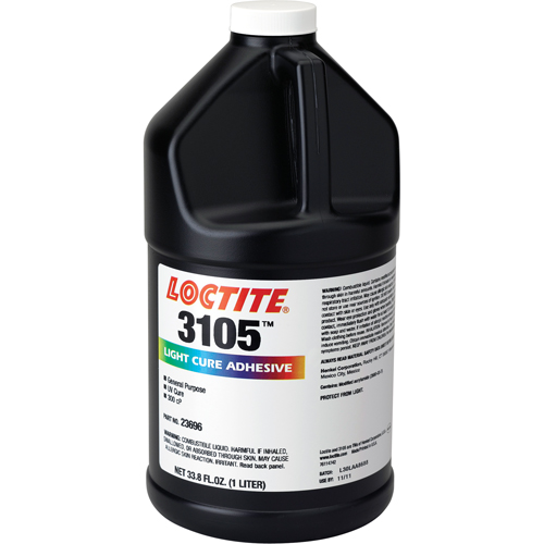 Acrylique &agrave; s&eacute;chage par photo polym&eacute;risation 3105, 1 L Ontario Safety Products