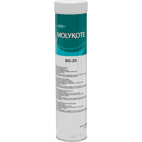 Graisse de roulement haute performance Molykote BG 20, 400 g, Cartouche Ontario Safety Products