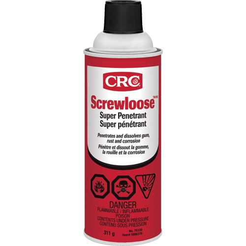 Super p&eacute;n&eacute;trant Screwloose, Canette a&eacute;rosol, 312 g Ontario Safety Products