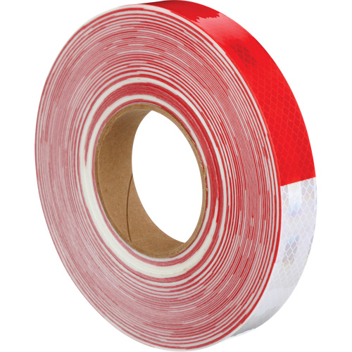 3M Diamond Grade Marking Tape, 1" W x 150' L, Red & White Ontario Safety Products