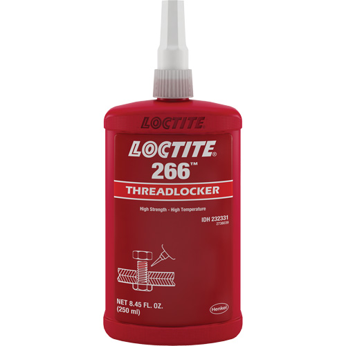 Compos&eacute; de blocage 266, Rouge, &eacute;lev&eacute;, 250 ml, Bouteille Ontario Safety Products