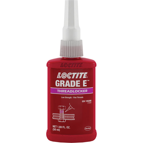Compos&eacute; de blocage 080 de calibre E, Mauve, Basse, 50 ml, Bouteille Ontario Safety Products