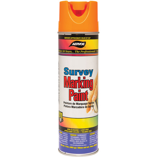 Peinture de marquage &agrave; base de solvant, 17 oz, Canette a&eacute;rosol Ontario Safety Products
