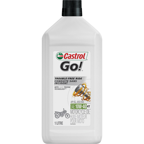GRANDPRIX&reg; 4 STROKE 10W40 Motorcycle Oil, 1 L, Bottle Ontario Safety Products