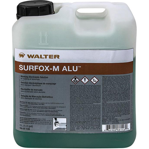 Surfox-M Alum Marking Electrolyte Solution Ontario Safety Products