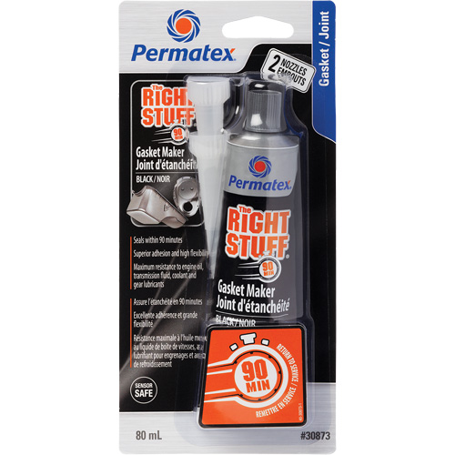 Compos&eacute; &agrave; joints 90 minutes The Right Stuff, Tube, Noir Ontario Safety Products