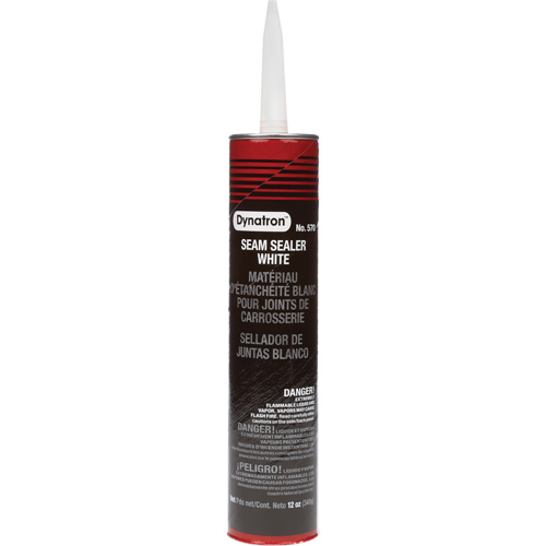 Produit d'&eacute;tanch&eacute;it&eacute; et de calfeutrage automatique Dynatron, 12 oz, Cartouche, Blanc Ontario Safety Products