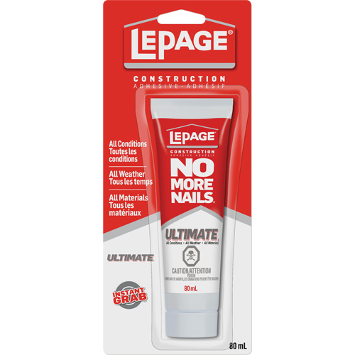 Adh&eacute;sif pour la construction No More Nails Ontario Safety Products