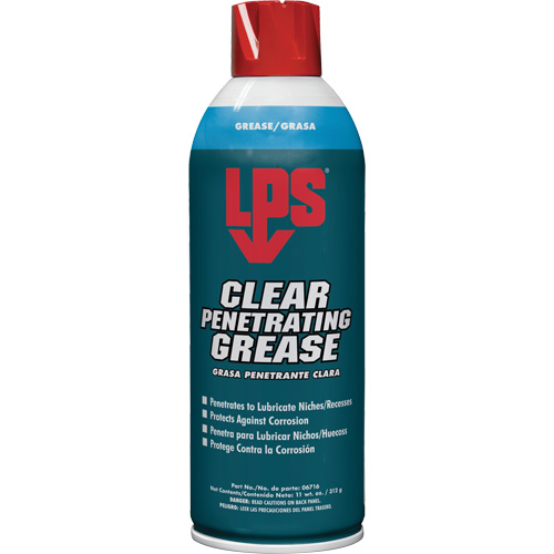 Graisse p&eacute;n&eacute;trante transparente, 11 oz, Canette a&eacute;rosol Ontario Safety Products
