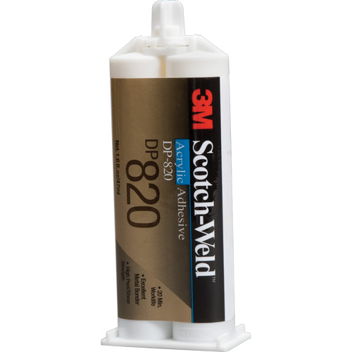 Scotch-Weld Acrylic Adhesive, Two-Part, Dual Cartridge, 1.6 fl. oz., Off-White Ontario Safety Products