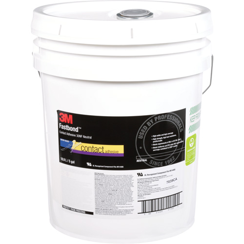 Adh&eacute;sif contact, Baril, 5 gal. Ontario Safety Products