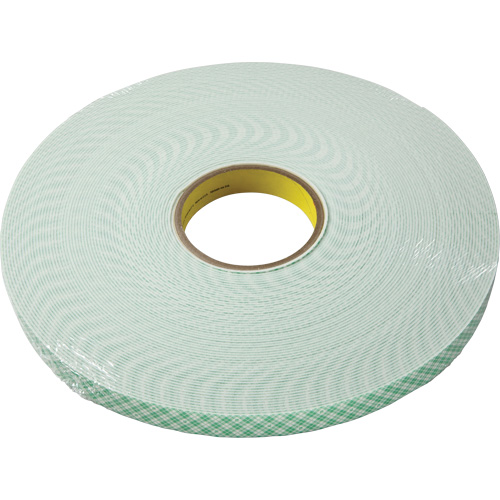 Ruban double face en mousse, 33 m (108') lo x 18 mm (3/4") la, 62,5 mils, Ur&eacute;thane Ontario Safety Products