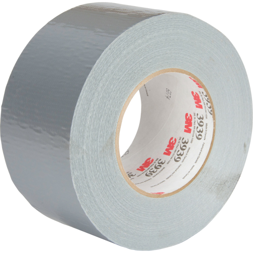 3939 Duct Tape, 9 mils, Silver, 72 mm (2-7/8") x 55 m (180') Ontario Safety Products