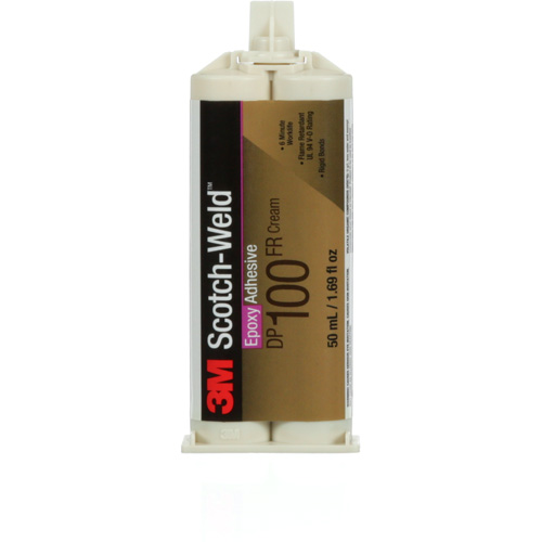 Adh&eacute;sif Scotch-Weld, 1,7 liq. oz., Cartouche, Deux composants, Blanc cass&eacute; Ontario Safety Products