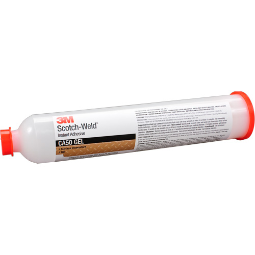 Scotch-Weld Instant Adhesive CA50 Gel, Clear, Tube, 200 g Ontario Safety Products