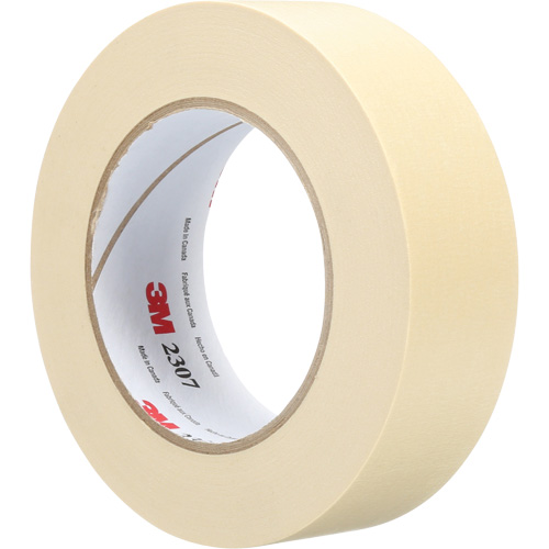 2307 Masking Tape, 36 mm (1-1/2") x 55 m (180'), Tan Ontario Safety Products