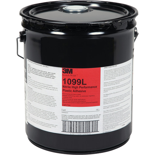 Adh&eacute;sif haute performance au nitrile pour le plastique Ontario Safety Products
