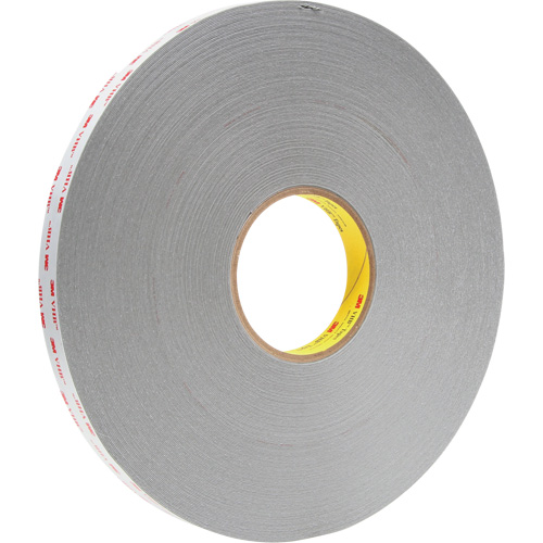 Ruban VHB, 66 m (216') lo x 12 mm (1/2") la, 25 mils, Acrylique Ontario Safety Products