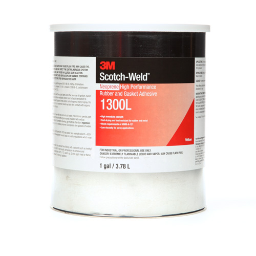 Adh&eacute;sif haute performance pour le caoutchouc et les joints, Gallon, Jaune Ontario Safety Products