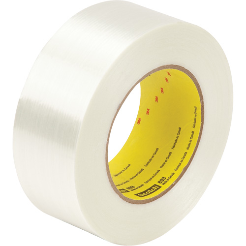 Ruban renforc&eacute; de filaments Scotch, &eacute;paisseur 6 mils, 12 mm (1/2") x 33 m (108')  Ontario Safety Products