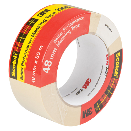 Ruban-cache 2308, 48 mm (2") x 55 m (180'), Havane Ontario Safety Products