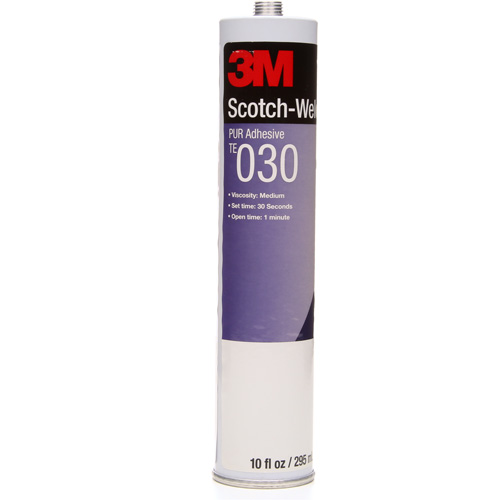 Adh&eacute;sif PUR Scotch-Weld, 10 oz, Cartouche, Transparent Ontario Safety Products