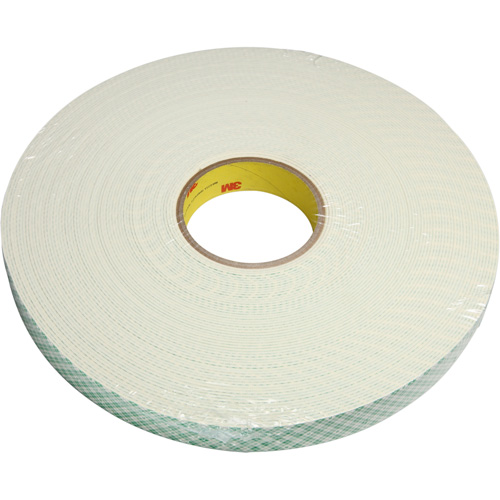 Foam Tape, 33 m (108') L x 25.4 mm (1") W, 1.5 mils, Urethane Ontario Safety Products