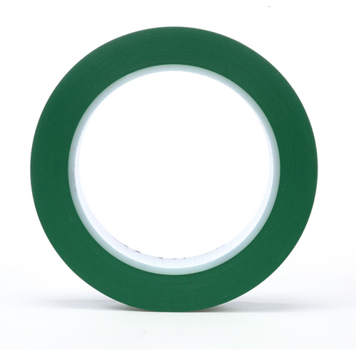 Ruban en vinyle 471, 25,4 mm (1") la x 32,9 m (108') lo, 5,2 mils, Vert Ontario Safety Products