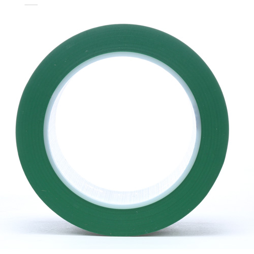 471 Vinyl Tape, 50.8 mm (2") W x 32.9 m (108') L, 5.2 mils, Green Ontario Safety Products