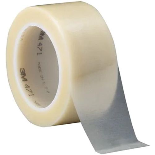 471 Vinyl Tape, 102 mm (4") W x 32.9 m (108') L, 5.3 mils, Yellow Ontario Safety Products