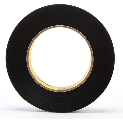 472 Vinyl Tape, 25.4 mm (1") W x 32.9 m (108') L, 10.4 mils, Black Ontario Safety Products