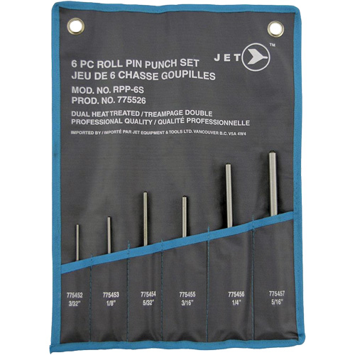 RPP-6S Jeu de poinçons pour goupilles cylindriques, 6 morcea Ontario Safety Products