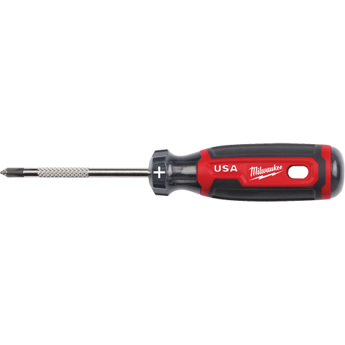 Tournevis Phillips, Tige de #1, Ronde, 170 mm lo, Prise en Coussin&eacute;e Ontario Safety Products