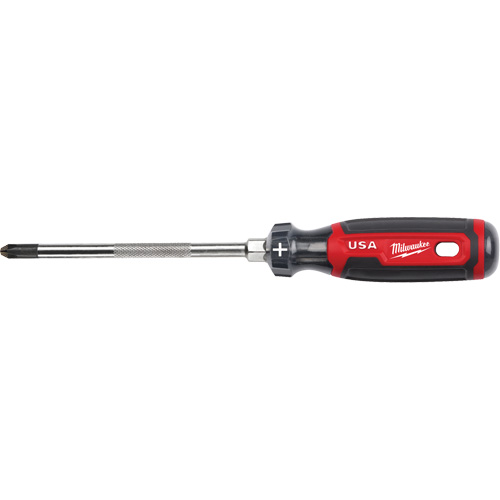 Tournevis Phillips, Tige de #3, Ronde, 279 mm lo, Prise en Coussin&eacute;e Ontario Safety Products
