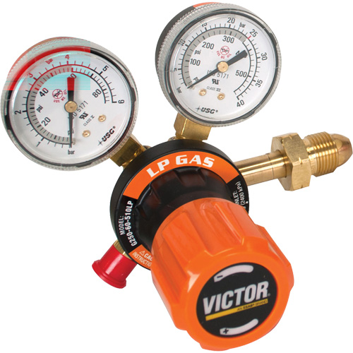 G250 Single-Stage Regulator, 9/16" NPT, 15 psi Max. PSI, Standard Ontario Safety Products