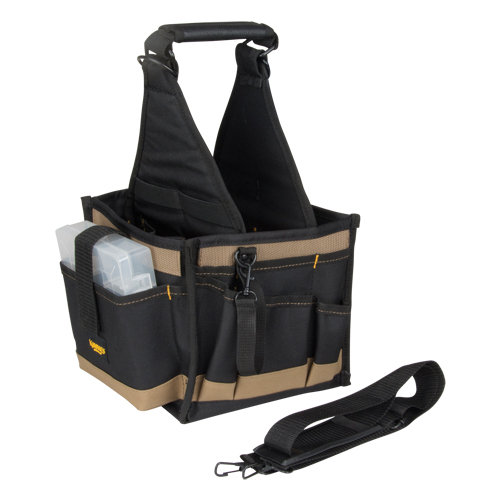 Porte-outils, Toile, 25 pochettes, Noir Ontario Safety Products