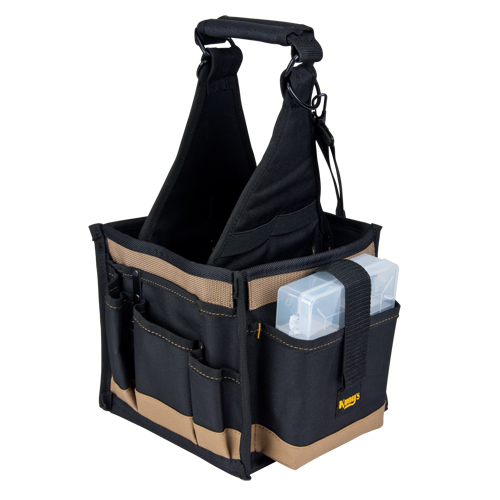 Porte-outils, Toile, 25 pochettes, Noir Ontario Safety Products