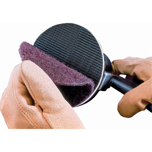 Disque de conditionnement de surface Scotch-Brite, 4" dia., Oxyde d'aluminium Ontario Safety Products